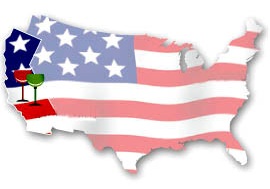 Карта-флаг США Калифорния